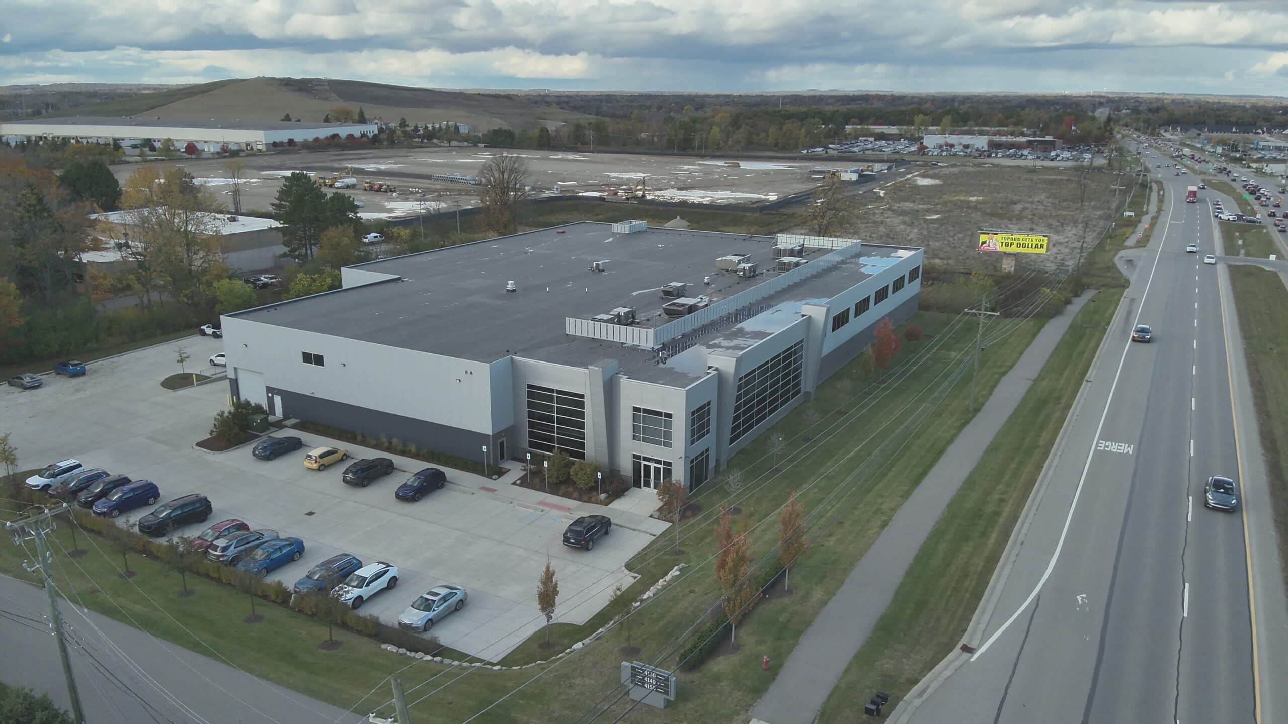 Oasis Engineering facility built by Kemp in Orion Township Michigan